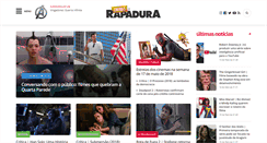 Desktop Screenshot of cinemacomrapadura.com.br